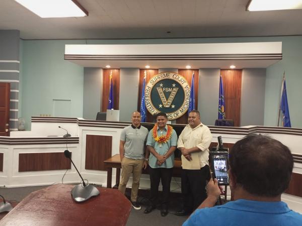 Josef Rold Passes Bar Sworn In