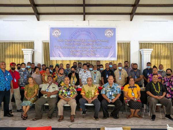 Judicial training for Chuuk State Court and Municipal Court judges