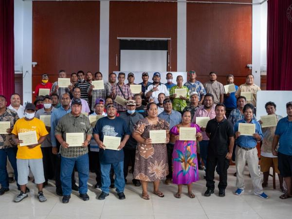 Judicial training for Chuuk State Court and Municipal Court judges